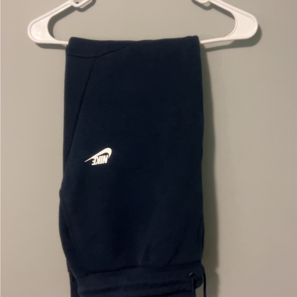 Nike Men's Navy and White Joggers - Picture 5 of 6